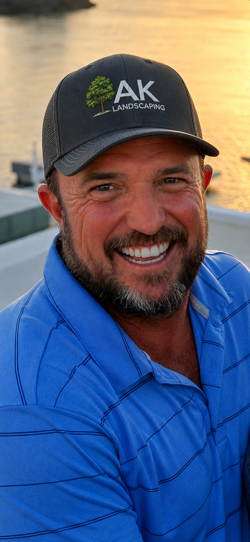 Ken, owner of A·K Landscaping & Concrete